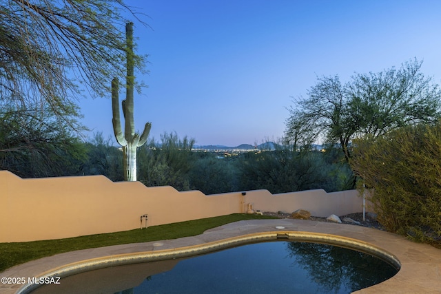 3750 E Sumo Quinto, Tucson, AZ 85718 - view of swimming pool with a fenced backyard