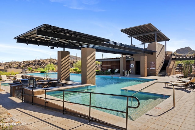 13935 Old Ranch House Rd, Marana, AZ 85658 - community pool featuring a patio