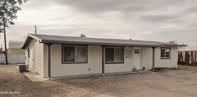 230 N Biddle Ave, Willcox, AZ 85643 - ranch-style house featuring central air condition unit