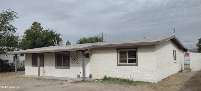 230 N Biddle Ave, Willcox, AZ 85643 - view of ranch-style house