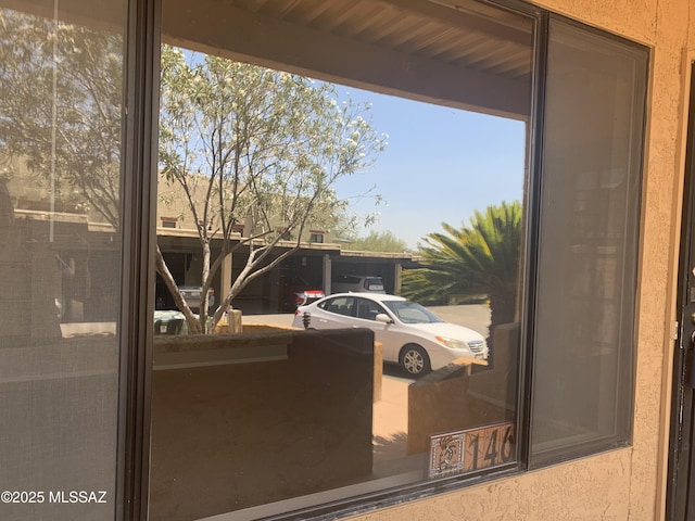 8271 N Oracle Rd Unit 146, Tucson, AZ 85704 - detailed view of stucco siding