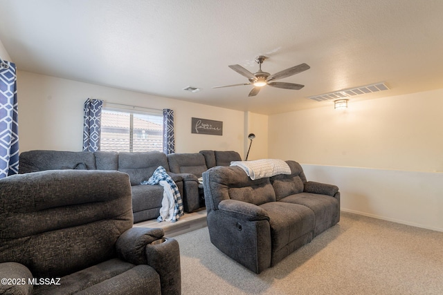 13218 E Mineta Ridge Dr, Vail, AZ 85641 - living area with ceiling fan