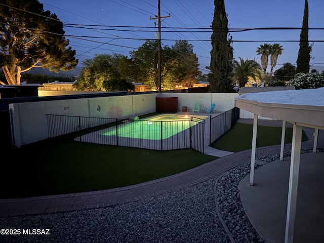 5701 E Waverly St, Tucson, AZ 85712 - view of swimming pool with a patio