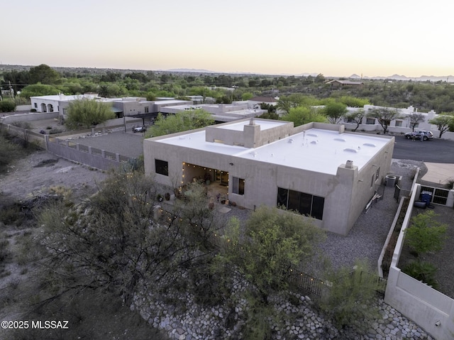 2460 N Cavalry Trl, Tucson, AZ 85749 - view of aerial view at dusk