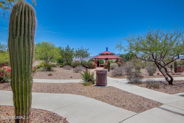 13391 N Flaxleaf Pl, Oro Valley, AZ 85755 - view of community featuring a gazebo and a patio