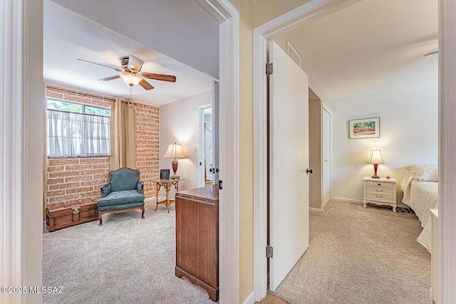 303 S Paseo Cerro Unit A, Green Valley, AZ 85614 - hall with carpet flooring and baseboards