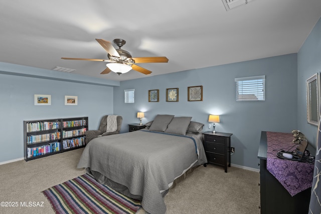 17213 S Mesa Shadows Dr, Vail, AZ 85641 - carpeted bedroom with a ceiling fan and baseboards