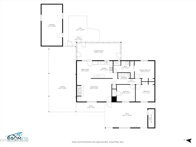 1709 S Avenida Sirio, Tucson, AZ 85710 - room layout