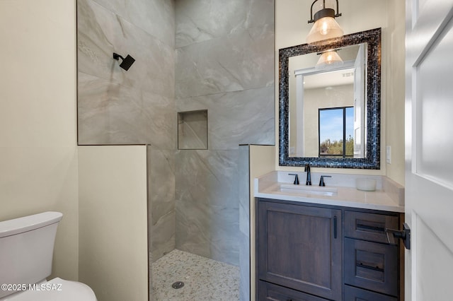 976 W Las Lomitas Rd, Tucson, AZ 85704 - full bathroom featuring a walk in shower and vanity