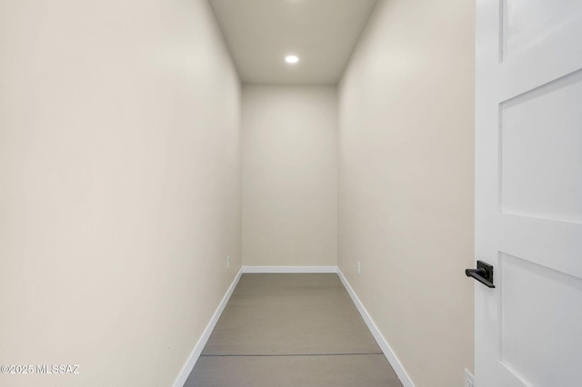 976 W Las Lomitas Rd, Tucson, AZ 85704 - hallway featuring recessed lighting and baseboards