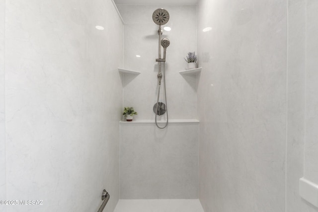 8751 W Saguaro Moon Rd, Marana, AZ 85653 - bathroom with a shower