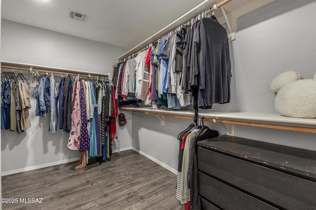 8751 W Saguaro Moon Rd, Marana, AZ 85653 - spacious closet with wood finished floors