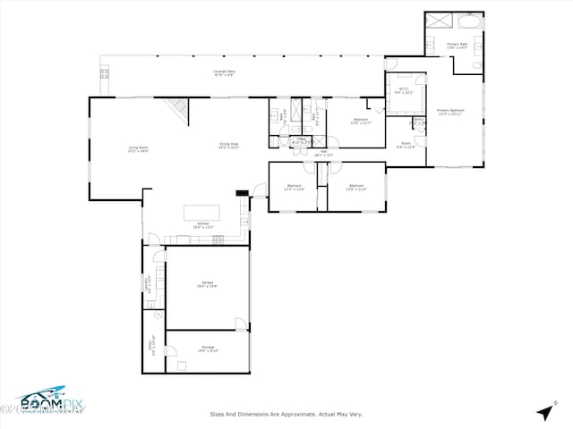 835 E Camino De Fray Marcos, Tucson, AZ 85718 - floor plan / room layout