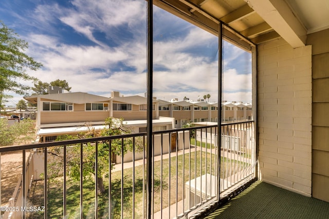1470 S Palo Verde Ave Unit J 201, Tucson, AZ 85713 - balcony featuring a residential view