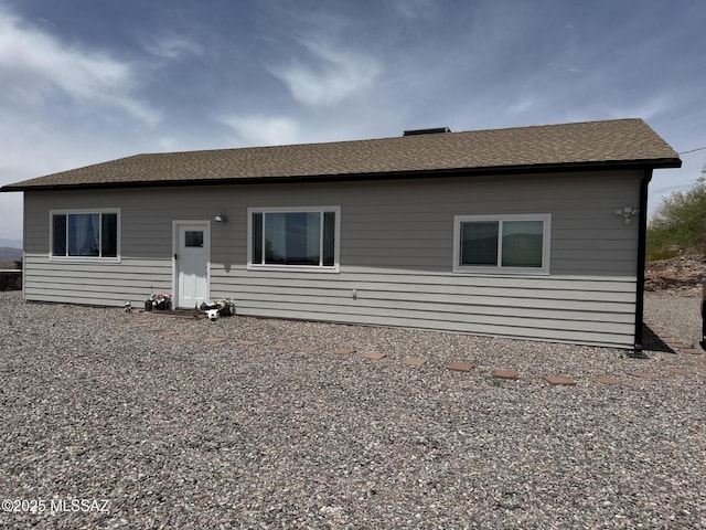 351 Calle Alta Vista Blvd, Clifton, AZ 85533 - rear view of house with roof with shingles
