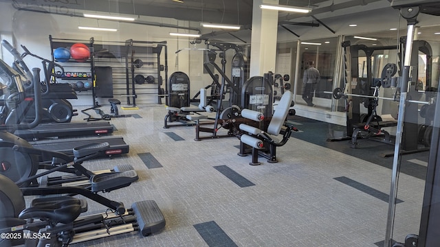 425 W Paseo Redondo Unit 3D, Tucson, AZ 85701 - view of exercise room