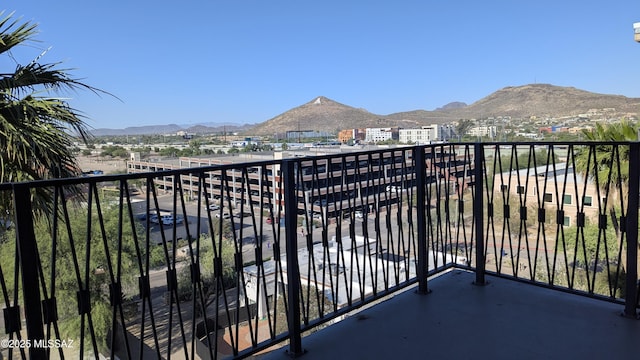 425 W Paseo Redondo Unit 3D, Tucson, AZ 85701 - balcony with a mountain view