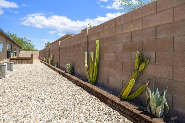 3347 S Desert Scroll Pl, Tucson, AZ 85735 - view of fenced backyard