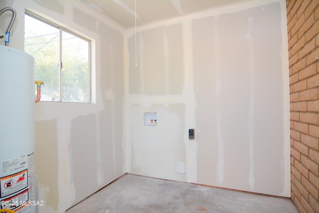 1321 W Saint Clair St, Tucson, AZ 85745 - laundry room with gas water heater and washer hookup