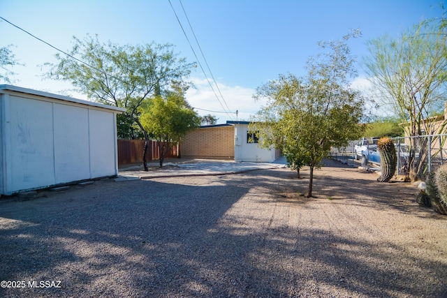1321 W Saint Clair St, Tucson, AZ 85745 - back of property featuring an outbuilding