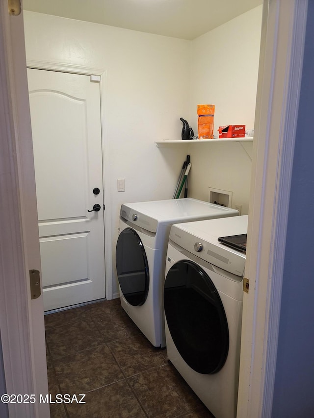 17144 S Scarlet Cliff Pl, Vail, AZ 85641 - washroom with separate washer and dryer