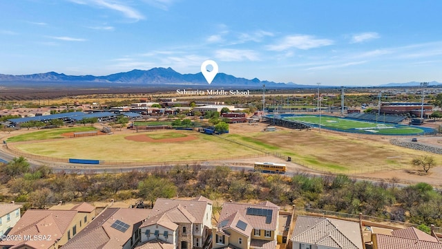 329 W Vuelta Friso, Sahuarita, AZ 85629 - aerial view of a mountain backdrop