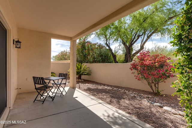 6061 N Tocito Pl, Tucson, AZ 85718 - view of patio with outdoor dining space