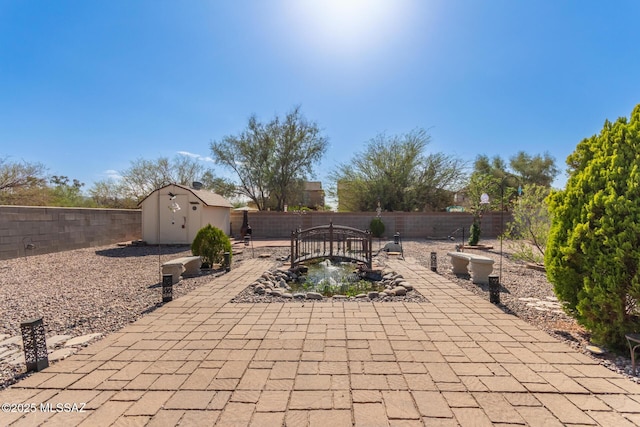 5831 N Moonbrook Rd, Tucson, AZ 85741 - view of fenced backyard