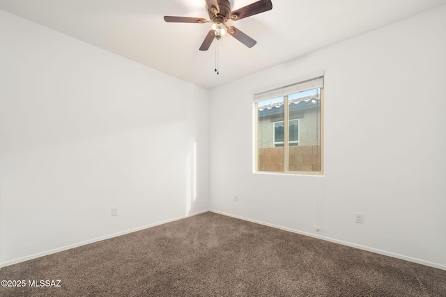 11324 Granite Gulch Way, Tucson, AZ 85747 - carpeted spare room with baseboards and ceiling fan