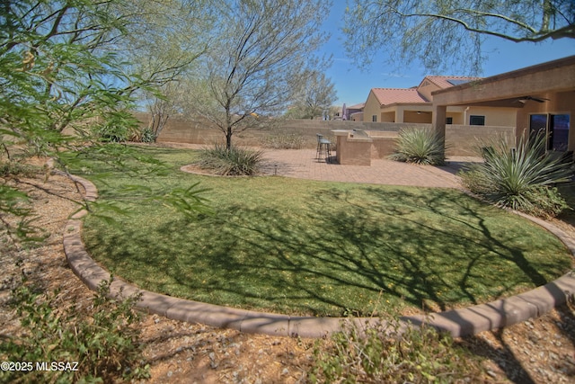 22100 E Statehood Ln, Red Rock, AZ 85145 - view of yard with a patio area