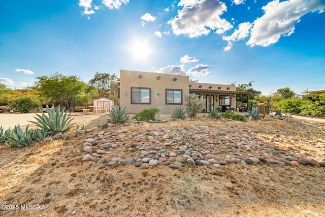 1448 N Calle Futura, Oracle, AZ 85623 - view of front of property with stucco siding