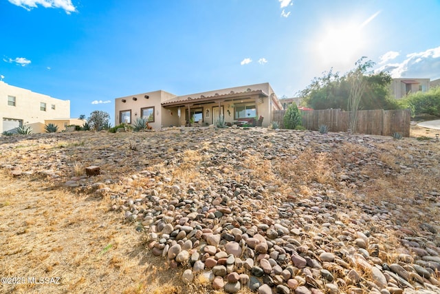 1448 N Calle Futura, Oracle, AZ 85623 - view of front of property featuring stucco siding