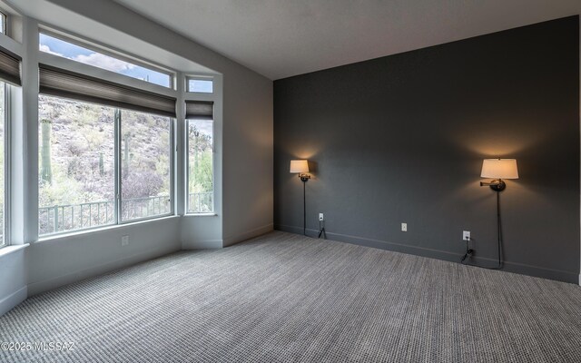 13570 N Nightstar Ct, Marana, AZ 85658 - carpeted spare room featuring healthy amount of natural light and baseboards