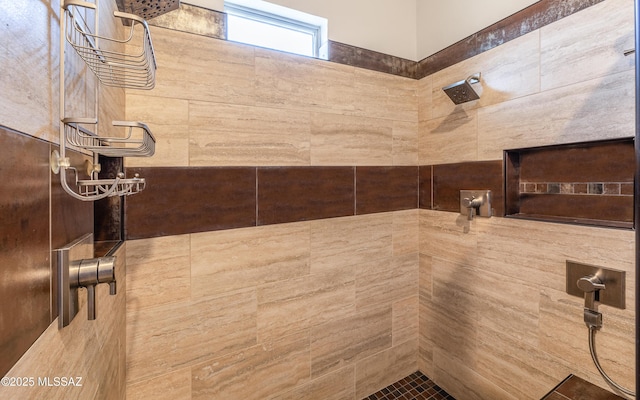 13570 N Nightstar Ct, Marana, AZ 85658 - bathroom with a tile shower