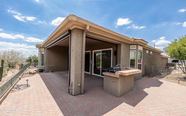 13570 N Nightstar Ct, Marana, AZ 85658 - view of patio / terrace featuring a grill