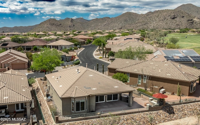 13570 N Nightstar Ct, Marana, AZ 85658 - aerial perspective of suburban area with a mountainous background