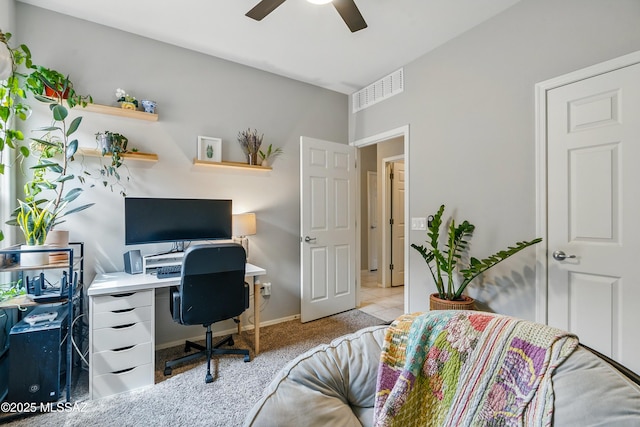208 E Calle Trona, Green Valley, AZ 85614 - office space featuring a ceiling fan