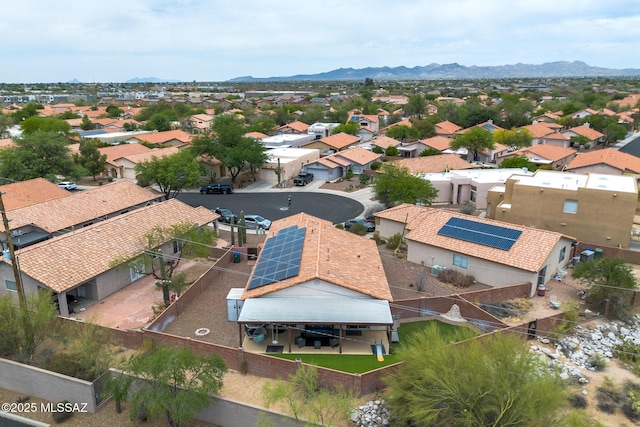 3521 W Camino De Talia, Tucson, AZ 85741 - aerial perspective of suburban area featuring a mountainous background