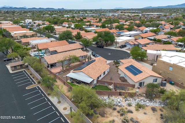 3521 W Camino De Talia, Tucson, AZ 85741 - aerial view of residential area featuring a mountain backdrop