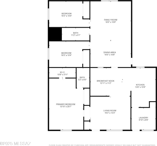 908 E Weymouth St, Tucson, AZ 85719 - floor plan / room layout