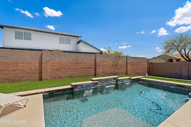 9510 E Danforth Pl, Tucson, AZ 85747 - view of pool featuring a fenced backyard