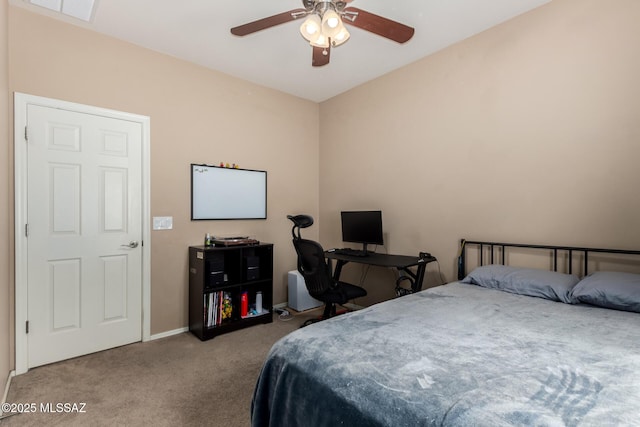 102 E Forrest Feezor St, Vail, AZ 85641 - carpeted bedroom featuring baseboards and ceiling fan