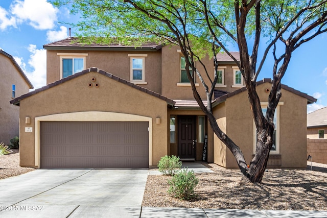 102 E Forrest Feezor St, Vail, AZ 85641 - view of front of home with stucco siding and driveway
