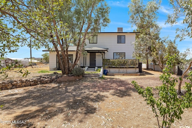 745 N Las Flores Dr, Oracle, AZ 85623 - view of front of property featuring a deck