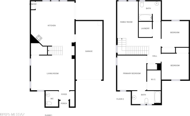 7637 E Cholla Overlook Dr, Tucson, AZ 85710 - property floor plan