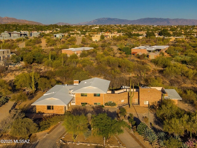 6532 N Cibola Ave, Tucson, AZ 85718 - bird's eye view of a mountain backdrop