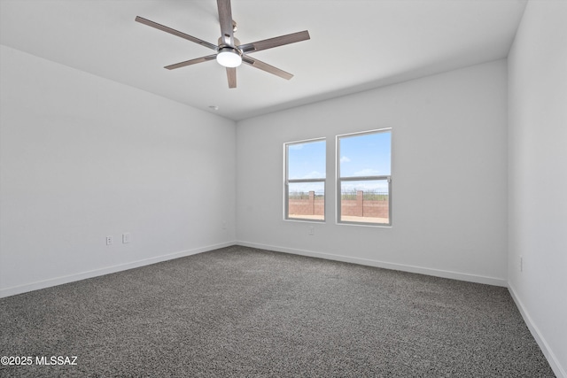 12767 E Giada Dr, Vail, AZ 85641 - carpeted spare room with a ceiling fan and baseboards