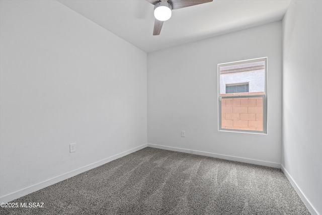 12767 E Giada Dr, Vail, AZ 85641 - empty room with carpet flooring, baseboards, and a ceiling fan