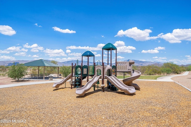 12767 E Giada Dr, Vail, AZ 85641 - community play area with a gazebo and a mountain view