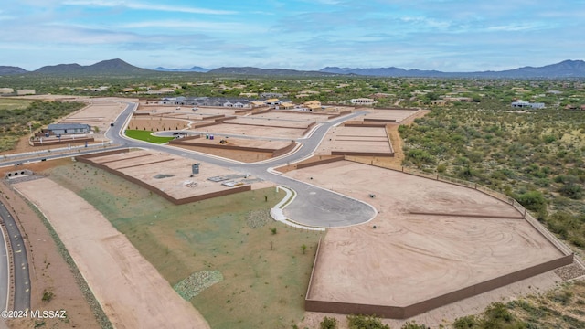 14139 E Canidae Dr E, Vail, AZ 85641 - aerial view of a mountain backdrop